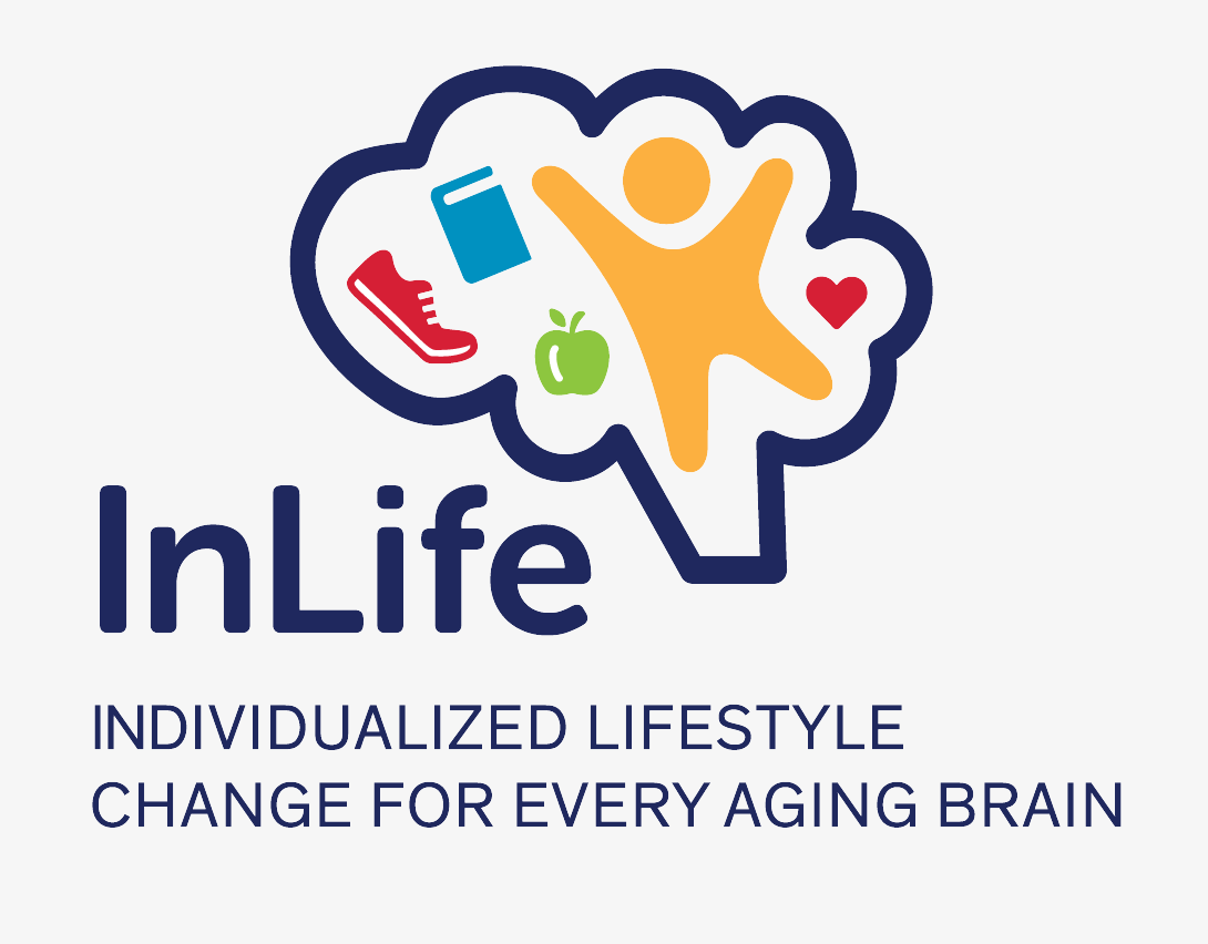 Logo for InLife Study which includes colorful icons representing healthy lifestyle behaviors
